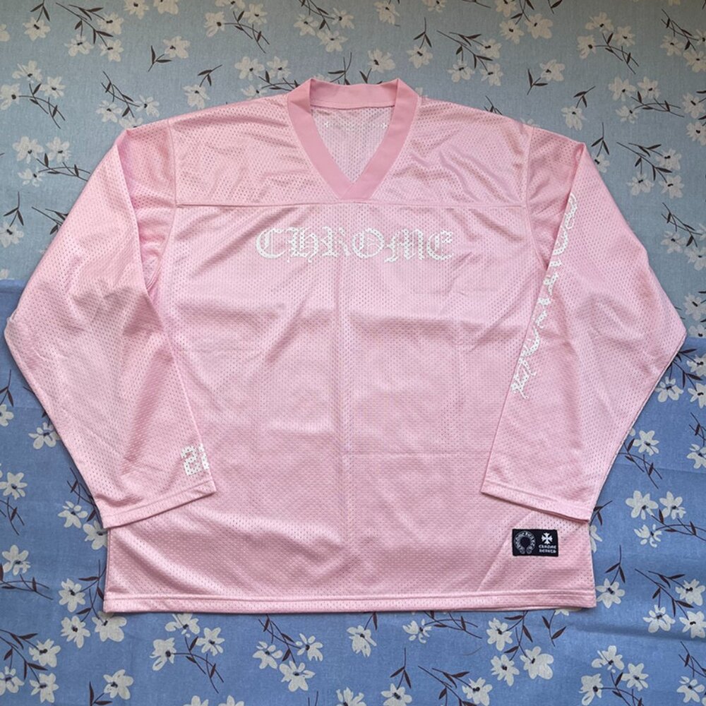 Chrome Hearts Love You Mesh Long Sleeve Jersey